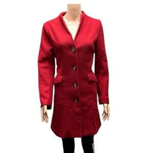 Allegra K - NWT - Red Trench Coat for Women
